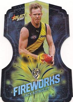 2020 Select Footy Stars - Fireworks Diecuts #FDC111 Jack Riewoldt Front